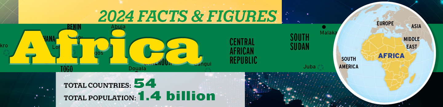 Text, "2024 Facts & Figures Africa"